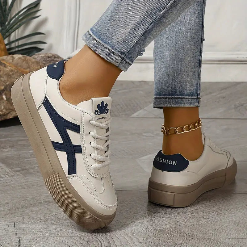 London - Comfortable Orthopedic Low Sneakers with Rubber Sole