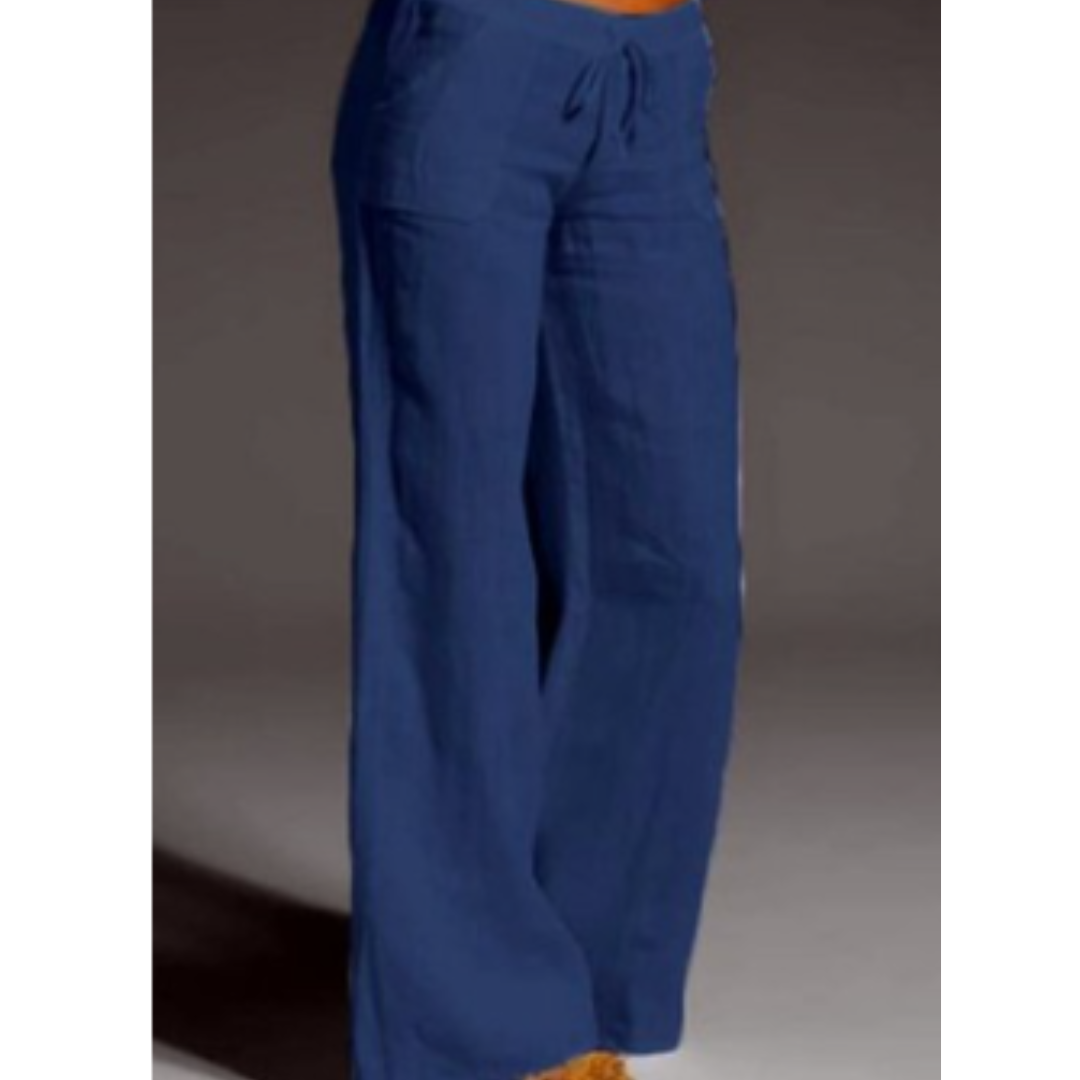Wanda - Stylish Wide-Leg Trousers for Women in Various Colors