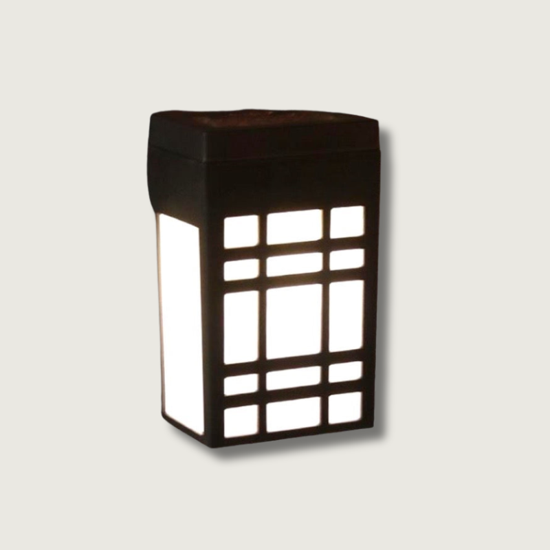 Homora - HikariGlow Japanese Solar Wall Light for Elegant Outdoor Bliss