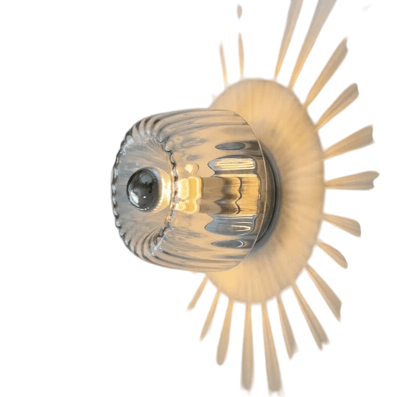 Orvanna - Nordic Bauhaus Glass Wall Lamp With Ambient Warm Glow