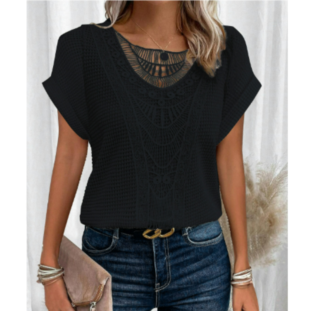 Alodia - Stylish Women's Top with Breathable Fabric for Summer Comfort