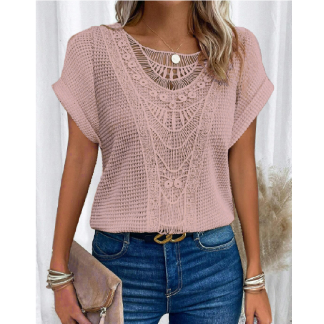 Alodia - Stylish Women's Top with Breathable Fabric for Summer Comfort