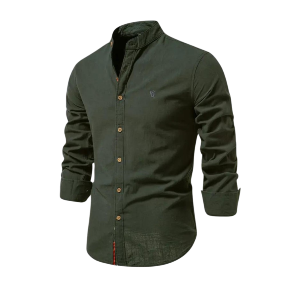 Fabian - Trendy Long Sleeve Polo Shirt for Men in Stylish Colors