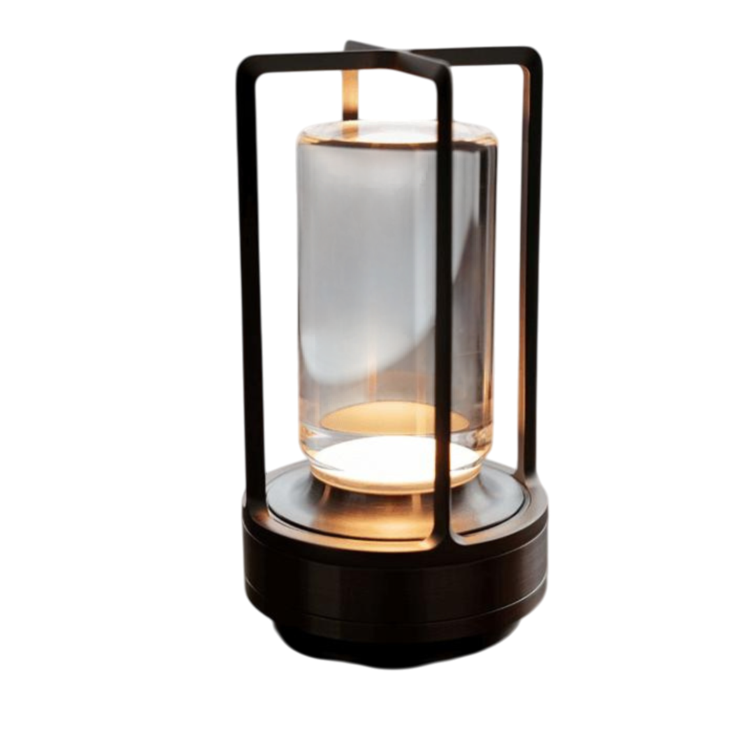 VintGlow - Elegant Crystal Lantern for Home and Outdoor Decor