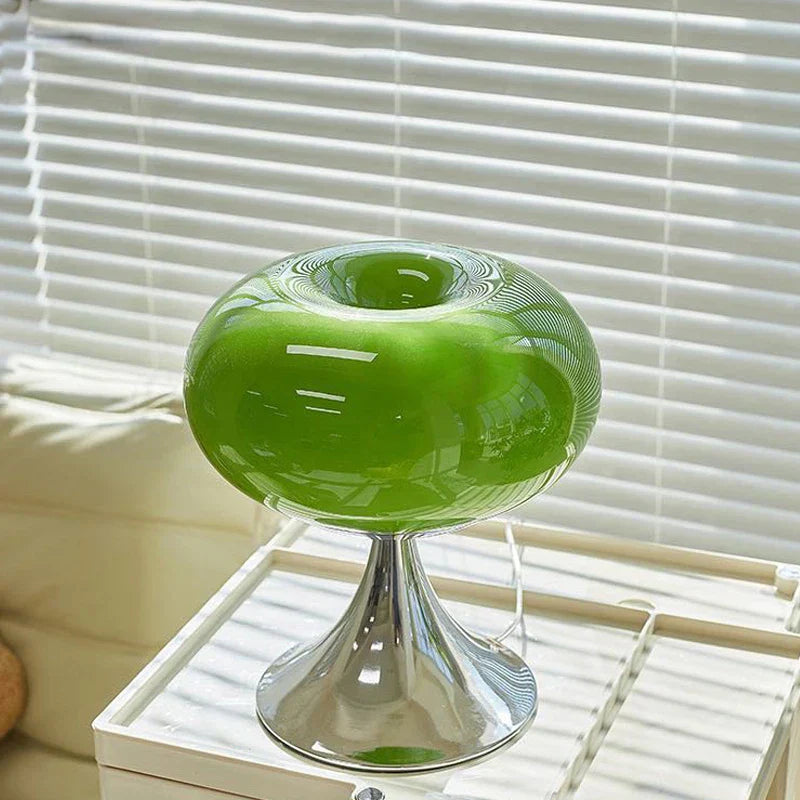 Driftora - Vintage Bauhaus Glass Table Lamp For Warm Home Ambience