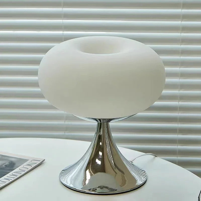 Driftora - Vintage Bauhaus Glass Table Lamp For Warm Home Ambience
