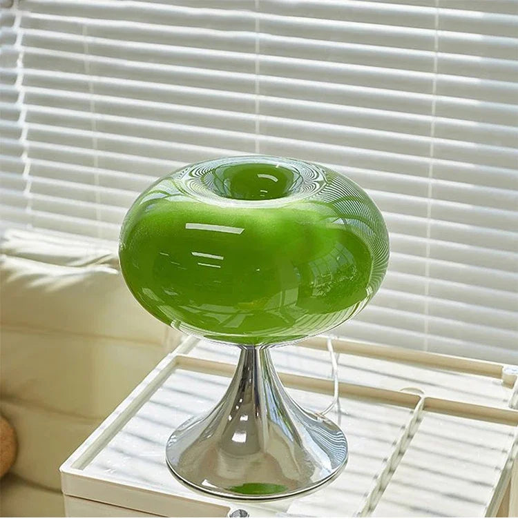 Driftora - Vintage Bauhaus Glass Table Lamp For Warm Home Ambience