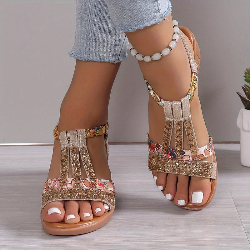 Ashlyn - Comfortable Orthopedic Wedge Sandals for Pain-Free Walking