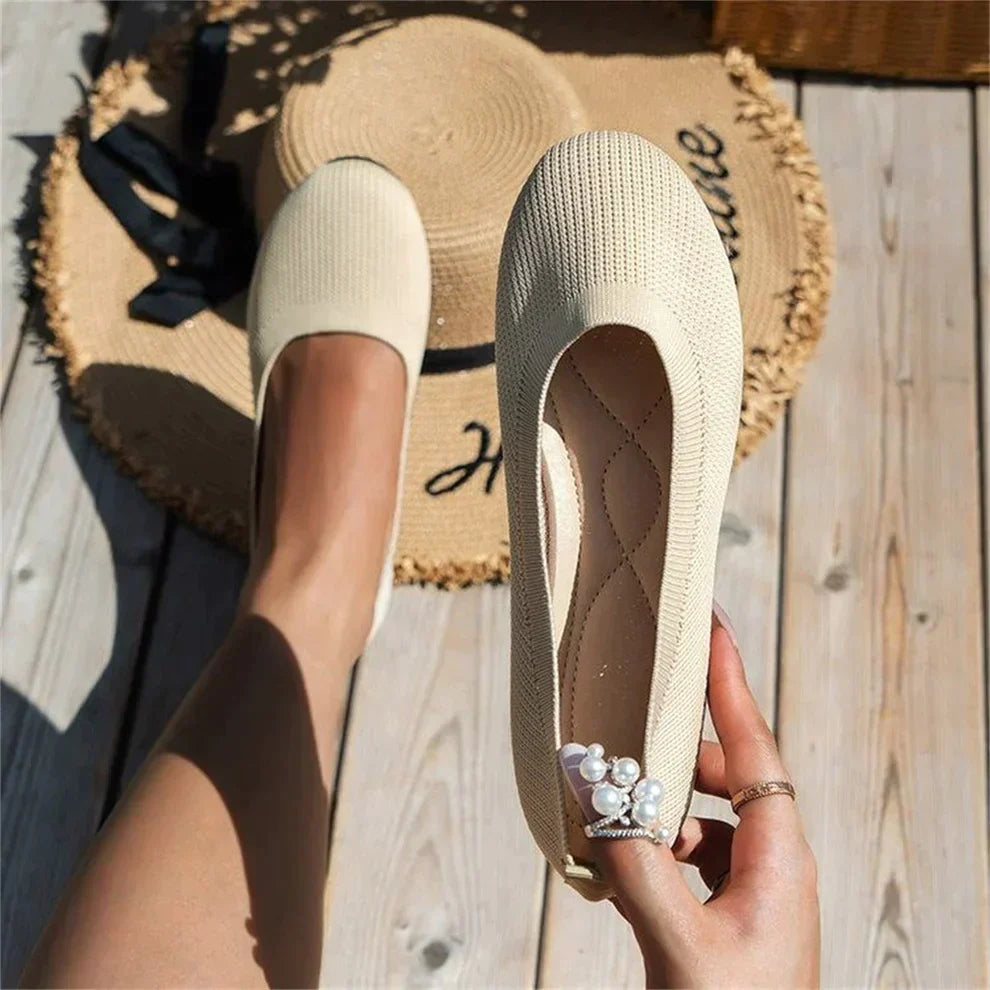 Luanne - Luxurious Women's Slip-On Shoes with Orthopedic Support