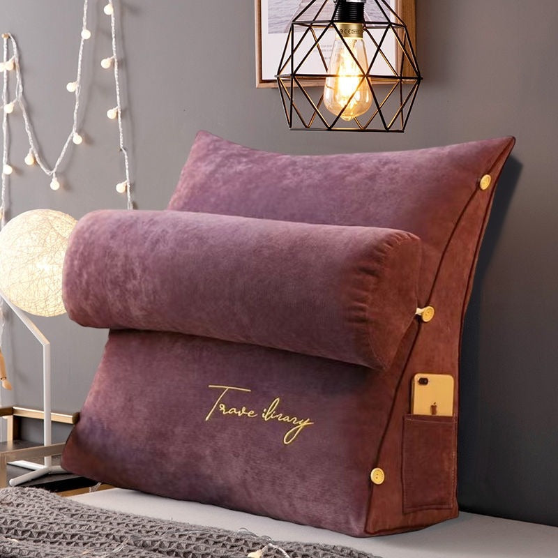 Brivora - SleepingPillow Triangular Reading Backrest Pillow For Bed