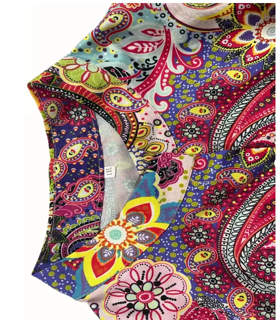 Irelyn - Trendy Women's Shirt with Mandala Print and Relaxed Fit