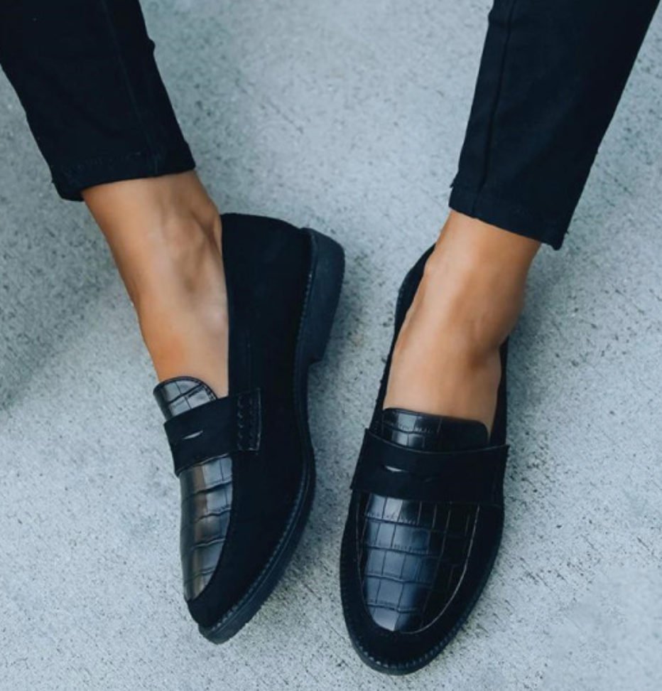 Aimee - Stylish Black Formal Shoes for Elegant Occasions