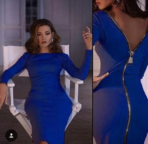 Magenta - Elegant Women's Dress with Luxurious Fabric and Modern Flair
