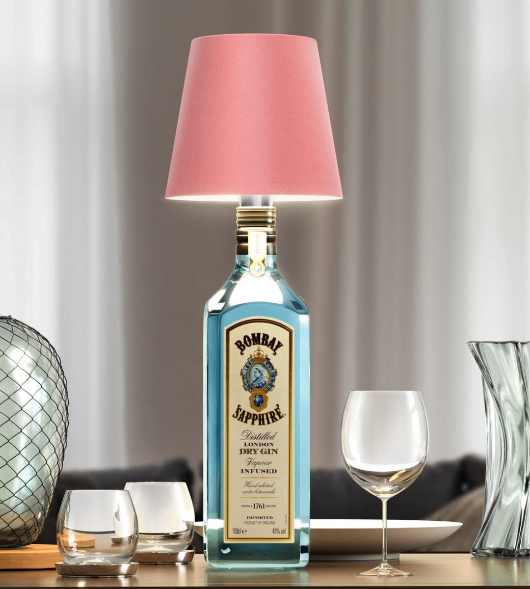 Hanglume - Elegant LED Bottle Lamp for Unique Home Decor Ambiance