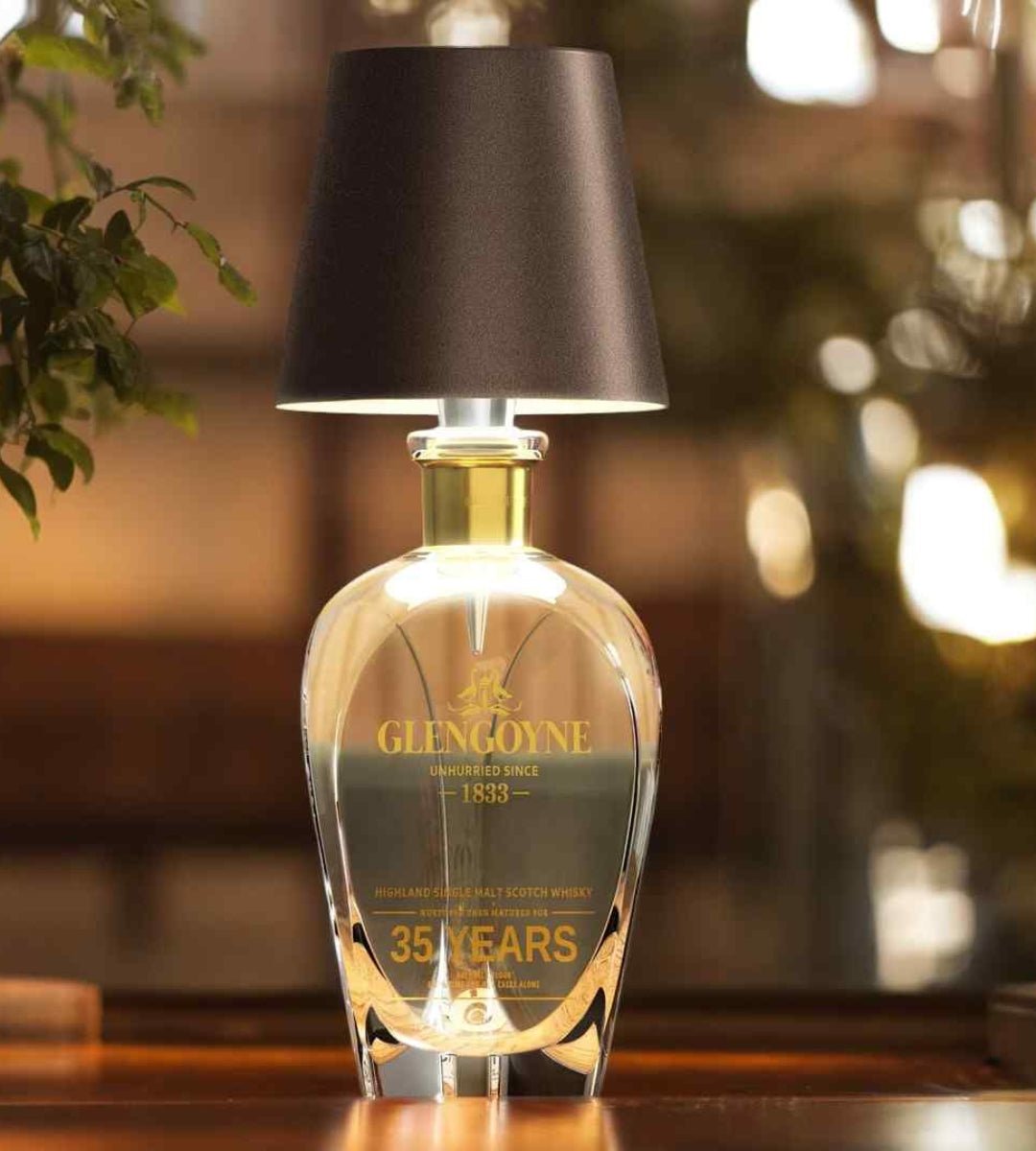 Hanglume - Elegant LED Bottle Lamp for Unique Home Decor Ambiance