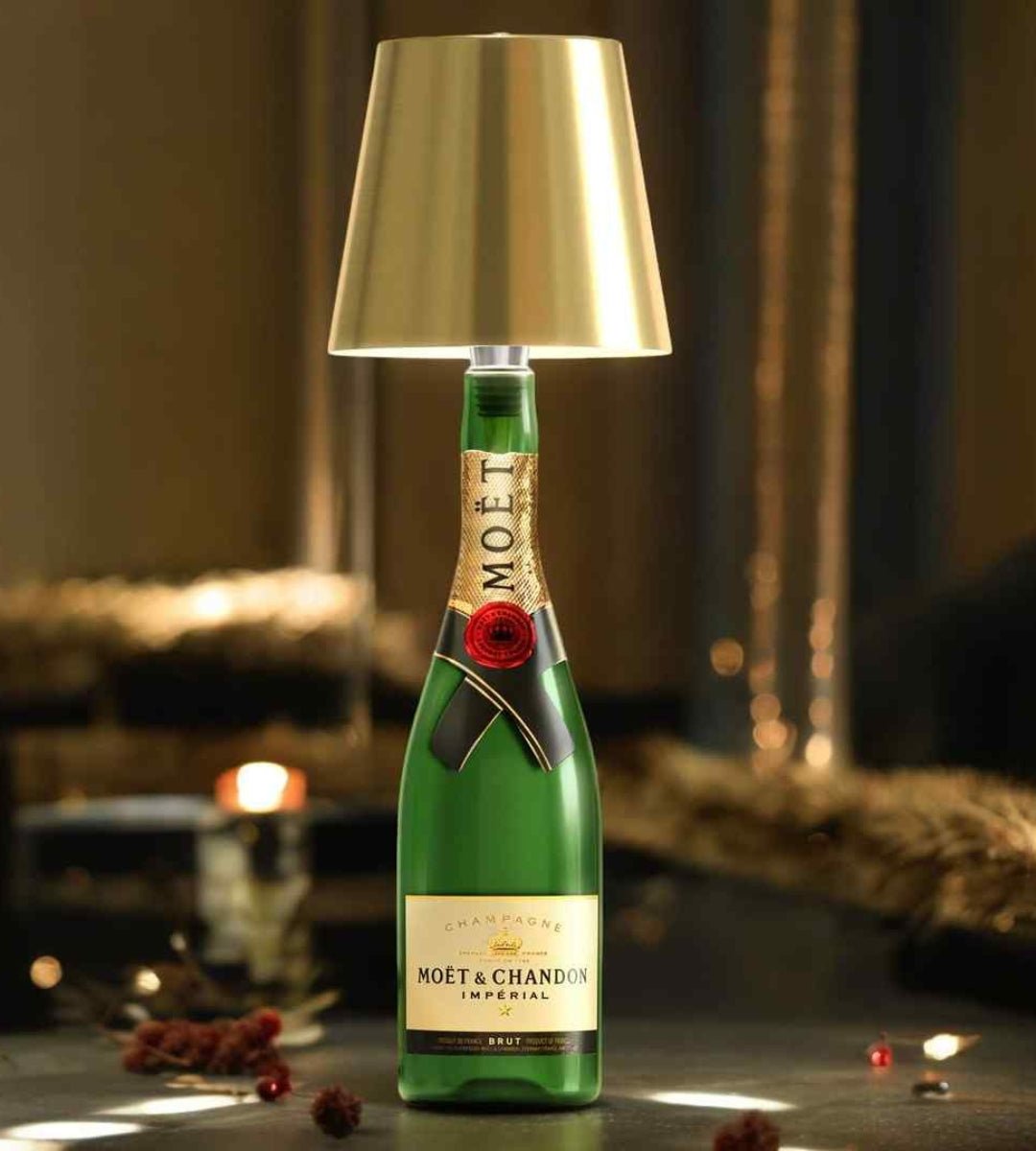 Hanglume - Elegant LED Bottle Lamp for Unique Home Decor Ambiance