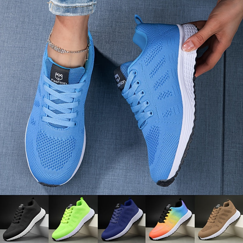Leela - Stylish Knitted Sneakers for Outdoor Adventures