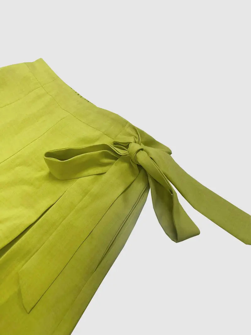Elsinore - Trendy and Elegant Wide-leg Trousers with Adjustable Side Tie