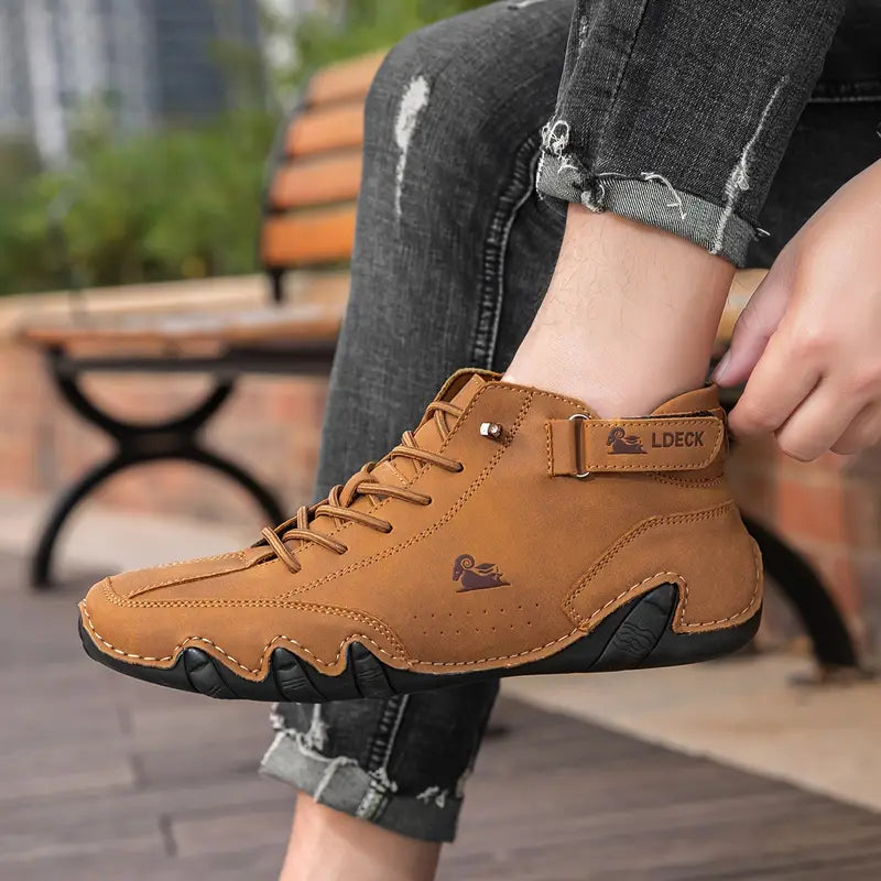 Adriel - Waterproof Mens Shoes With Modern High Shaft