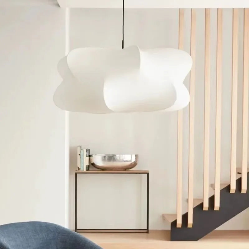 Glowyn - Wabi Sabi Silk Hanging Lamp Elegant Ambient Light For Home