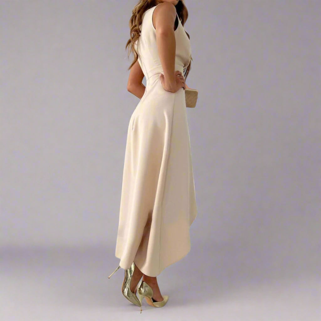 Lesley - Elegant Midi Dress for Special Occasions
