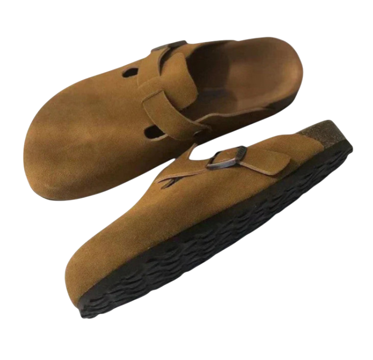 Colby - Stylish Unisex Leather Boston Sandals for Comfort and Durability
