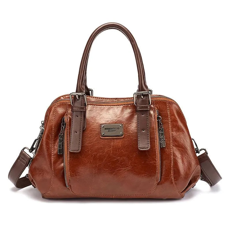 Rhea - Stylish Women's Vintage Leather Bag for Any Occasion