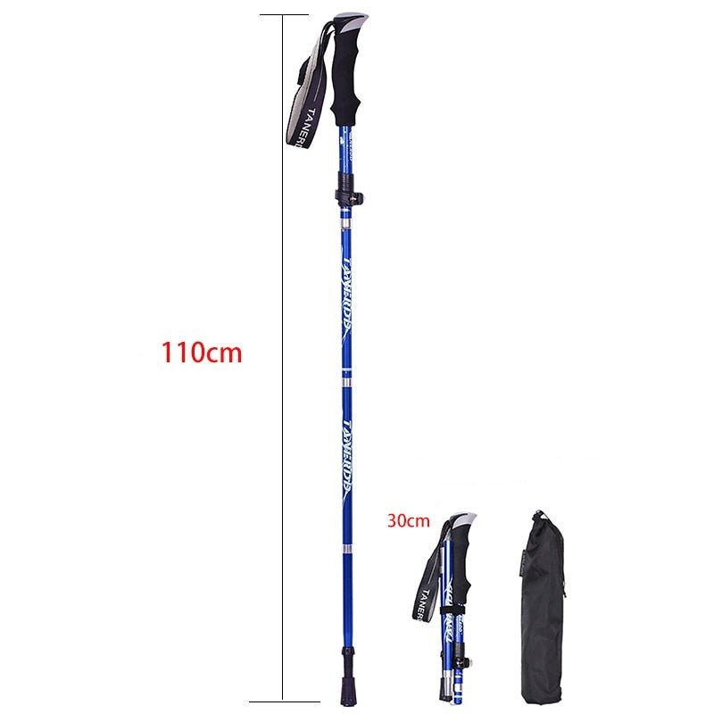 Vistaflow - Adjustable Hiking Poles Ergonomic Lightweight Hikers Tanerd