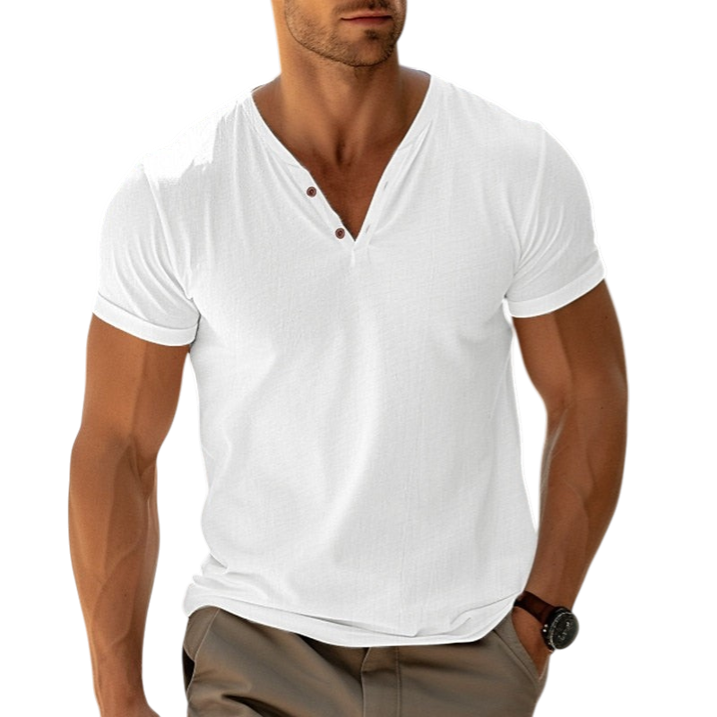 Felix - Stylish and Comfortable Classic V-Neck Men's Shirt