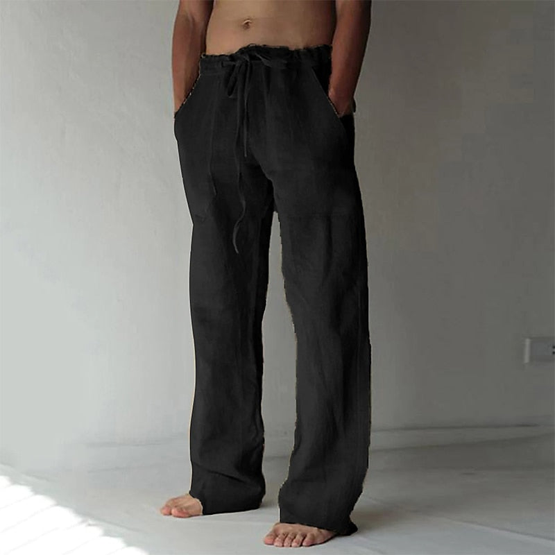 Andy - Casual Summer Linen Pants for Men with Lightweight Comfort