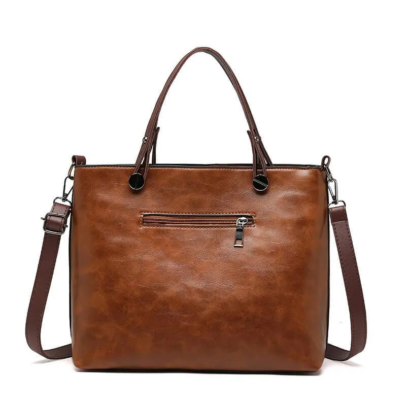 Marina - Sophisticated Women's Leather Shoulder Bag for Every Occasion