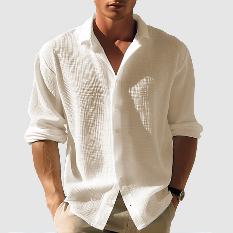 Bob - Casual Button-Down Shirt for Men Perfect for Summer Wear