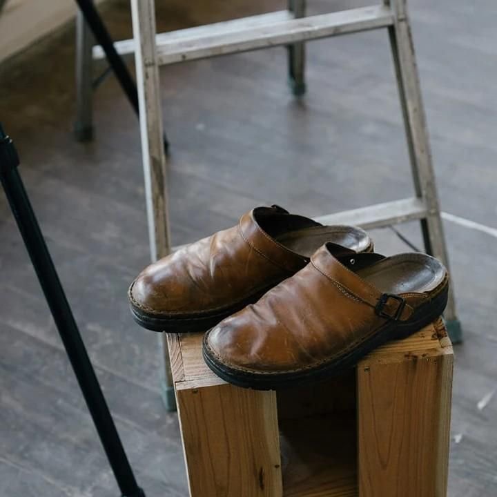 Ned - Comfortable Orthopedic Leather Mules for Men
