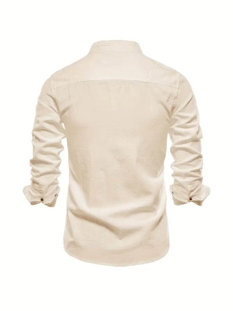Blake - Stylish Men's Shirt with Buttons for Timeless Comfort