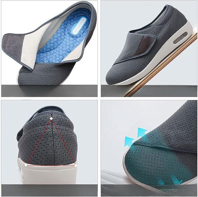 Sloane - Comfortable Wide Diabetic Shoes with Breathable Mesh Design