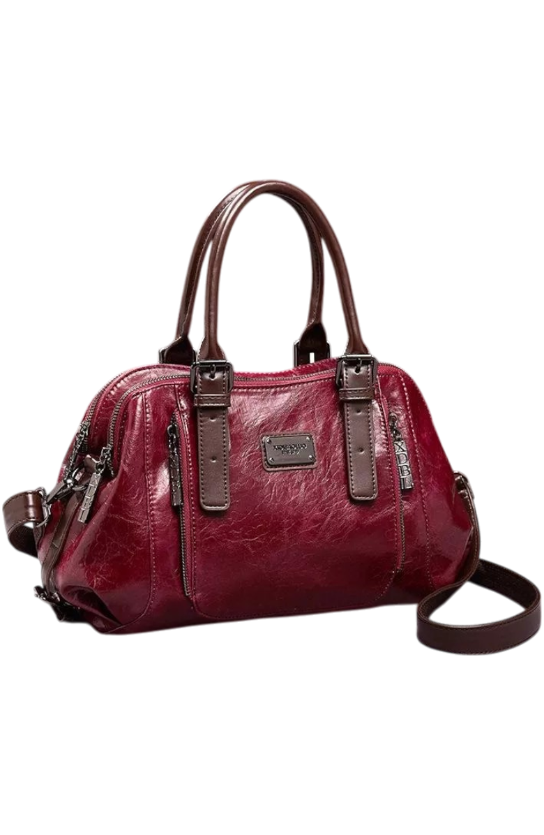 Rhea - Stylish Women's Vintage Leather Bag for Any Occasion