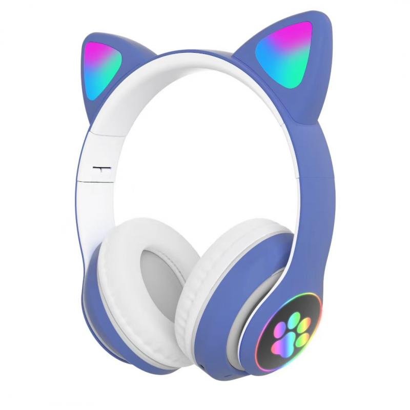 Leilani - Cat Ear Bluetooth Headphones With LED Lights