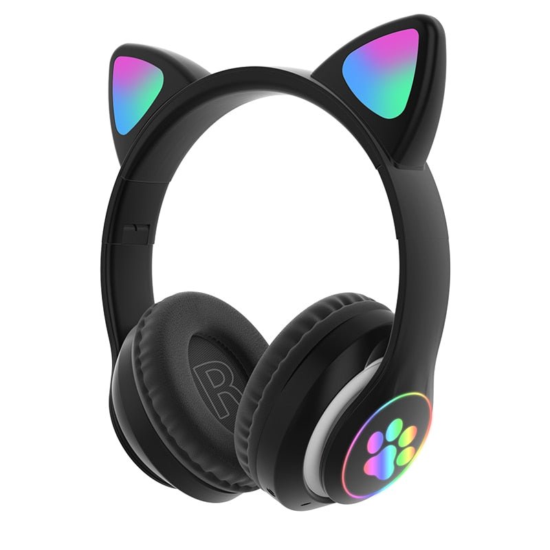Leilani - Cat Ear Bluetooth Headphones With LED Lights