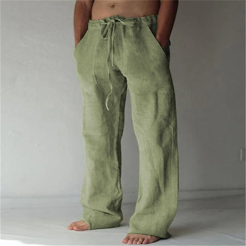 Andy - Casual Summer Linen Pants for Men with Lightweight Comfort