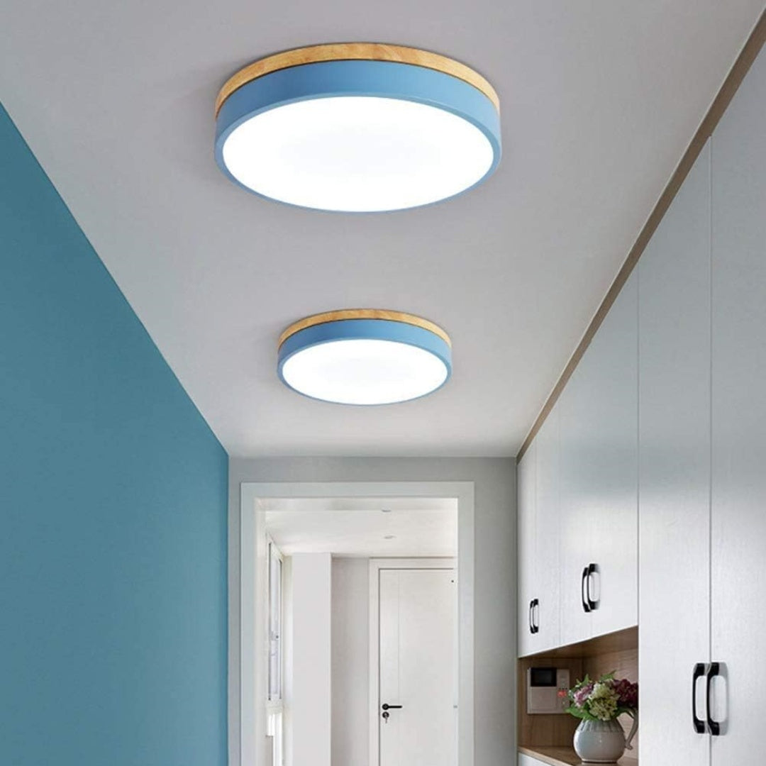 Clarova - Modern Wood LED Ceiling Light Flush Mount For Style