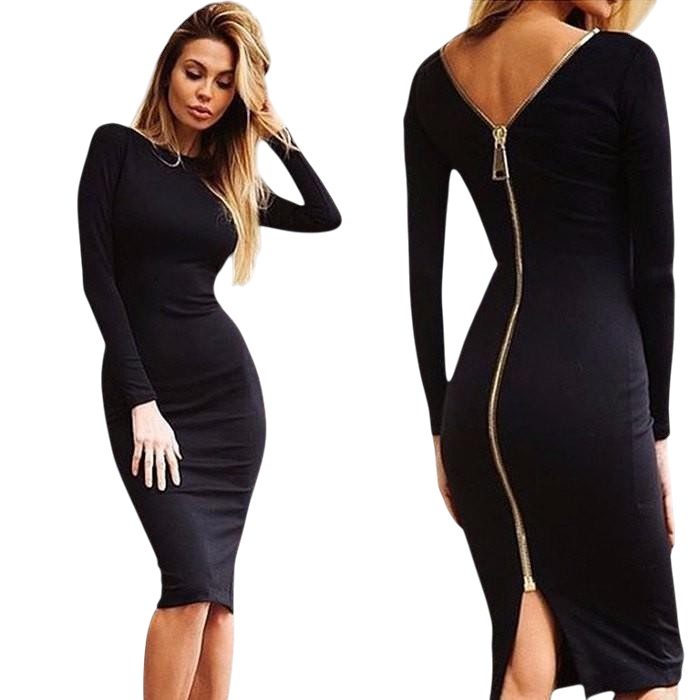 Magenta - Elegant Women's Dress with Luxurious Fabric and Modern Flair