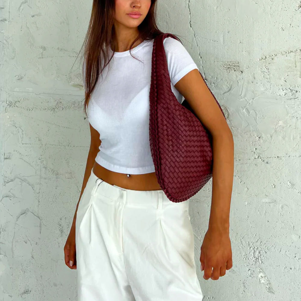 Kaitlynn - Textured Tote Bag For Everyday City Style