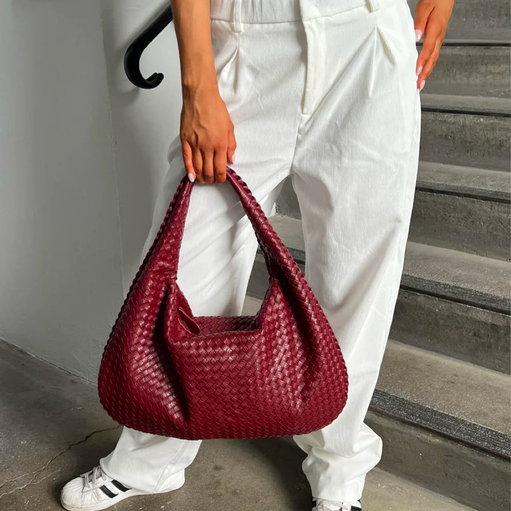 Kaitlynn - Textured Tote Bag For Everyday City Style