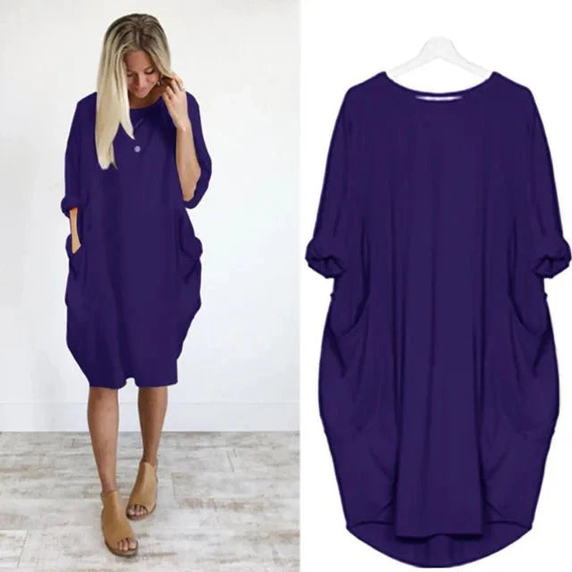 Guinevere - Stylish Women's Dress with Pockets