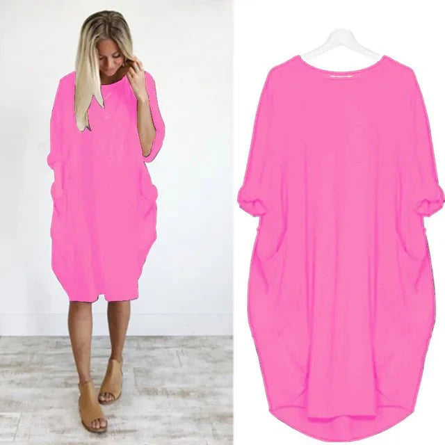 Guinevere - Stylish Women's Dress with Pockets