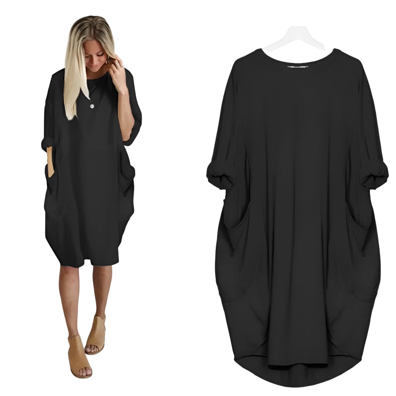 Guinevere - Stylish Women's Dress with Pockets