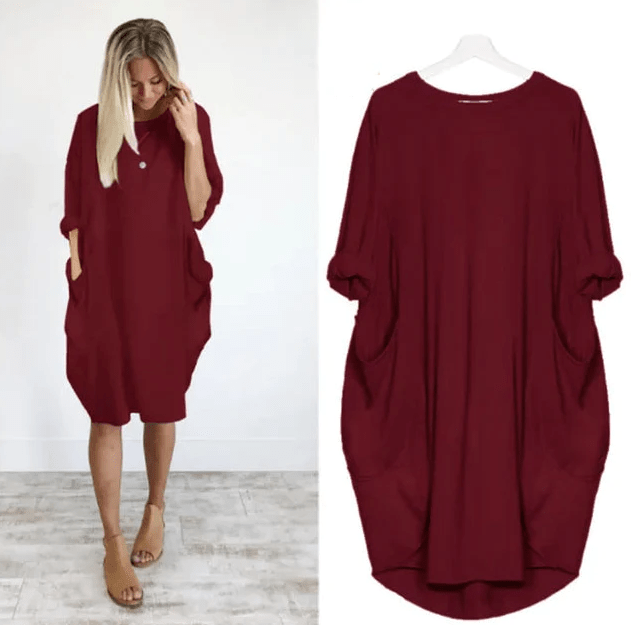 Guinevere - Stylish Women's Dress with Pockets