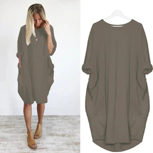 Guinevere - Stylish Women's Dress with Pockets