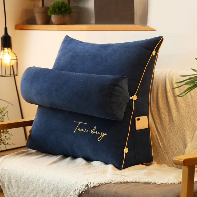 Brivora - SleepingPillow Triangular Reading Backrest Pillow For Bed