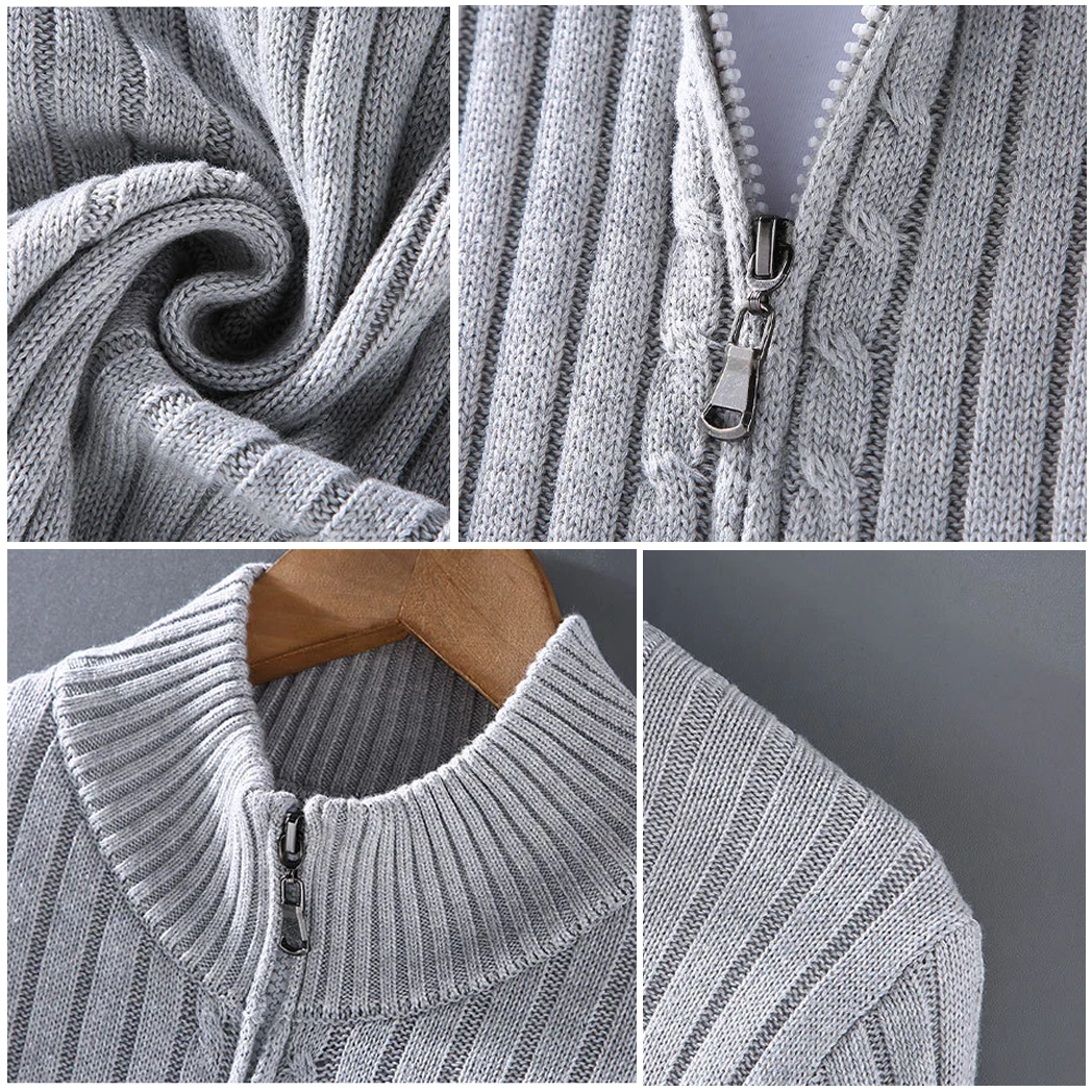Malachi - Elegant Men's Cardigan with Classic Design and Modern Comfort